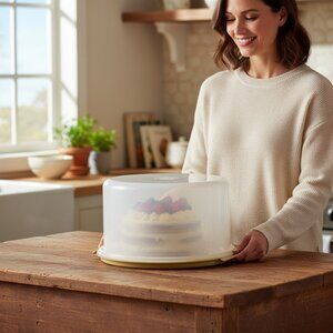 Tupperware Cake Saver